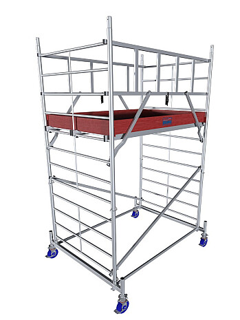 KRAUSE PROTEC XXL - Rusztowanie 2,0 x 1,35m, wys.rob. 4,30m | system GUARDMATIC